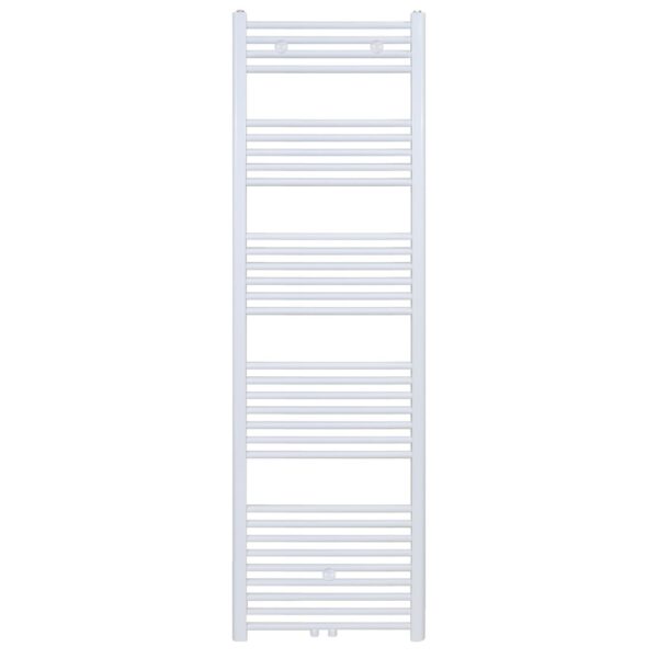 Handdoekdroger Glanzend Wit 180 x 40 cm - 699 Watt - Links/Rechts of Middenaansluiting - Design Badkamerradiator