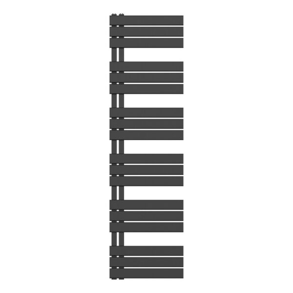 Handdoekradiator links/rechts aansluiting combi, 1800x500, 890w, mat zwart