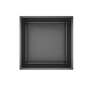 Inbouwnis (300x300x70mm), gunmetal grijs