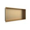 Inbouwnis 30 x 60 x 7 cm Geborsteld Goud