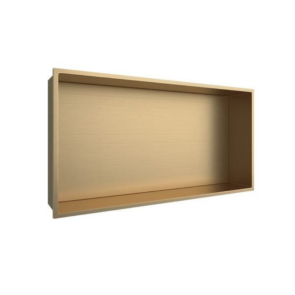Inbouwnis 30 x 60 x 7 cm Geborsteld Goud