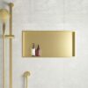 Inbouwnis 30 x 60 x 7 cm Geborsteld Goud