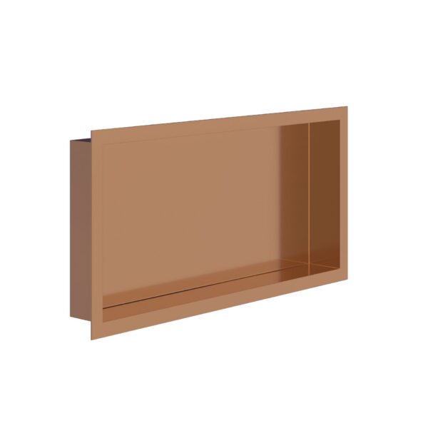Inbouwnis 30 x 60 x 7 cm Geborsteld Koper