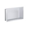 Inbouwnis 30 x 60 x 7 cm Geborsteld RVS Badkamer Nis
