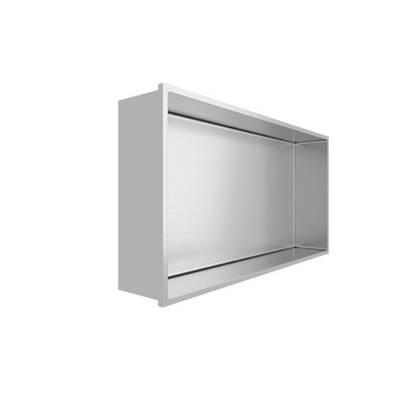 Inbouwnis 30 x 60 x 7 cm Geborsteld RVS Badkamer Nis