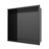 Inbouwnis 30x30x10 cm Gunmetal