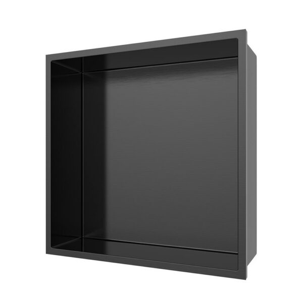 Inbouwnis 30x30x10 cm Gunmetal