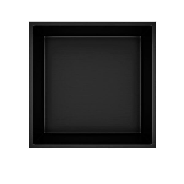 Inbouwnis 30x30x10 cm Mat Zwart
