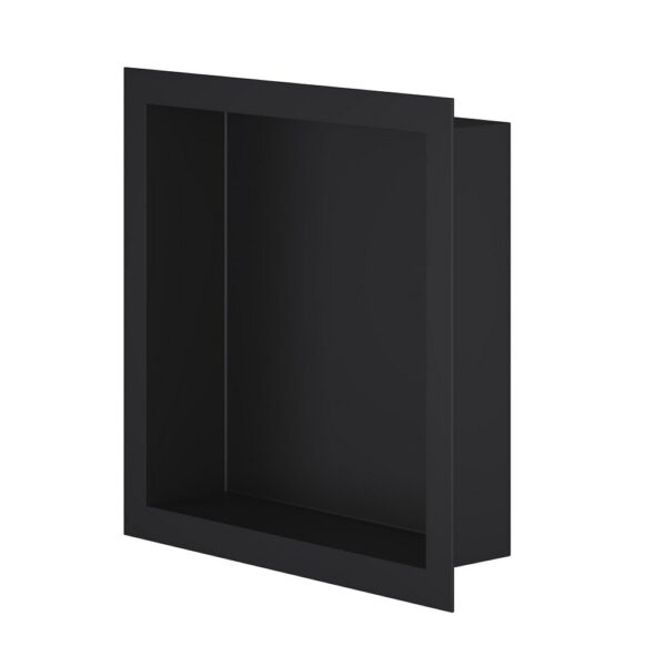 Inbouwnis 30x30x10 cm Mat Zwart
