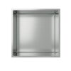 Inbouwnis 30x30x7 cm Geborsteld RVS