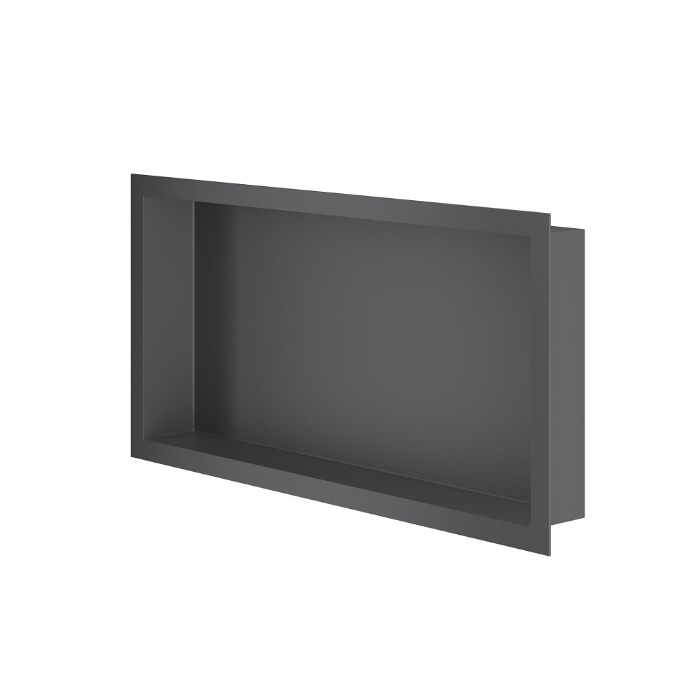 Inbouwnis voor Badkamer 30x60x10 cm Gunmetal