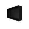 Inbouwnis voor Badkamer 30x60x10 cm Mat Zwart