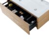 KAMELLIA Wastafelonderkast 120 cm Licht Walnoot