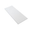 Wonda tablet voor wastafelonderkast zonder kraan en afvoergat kunstmarmer 120x1,2x52,5 cm mat wit