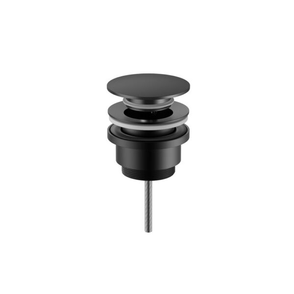 Afvoerplug click waste mat zwart (pvd)