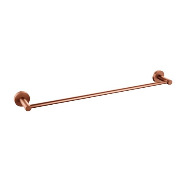 Handdoekhouder 60 cm geborsteld koper