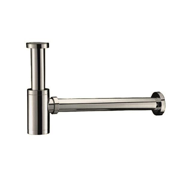 Sifon voor wastafel en fontein geborsteld rvs