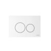VitrA Origin V-Fix Bedieningspaneel Wit - Dual Flush Bedieningsplaat voor V-Fix Inbouwreservoir