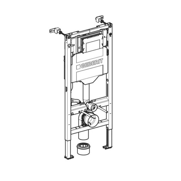 Geberit Duofix Inbouwreservoir UP320 Inclusief Wandmontageset