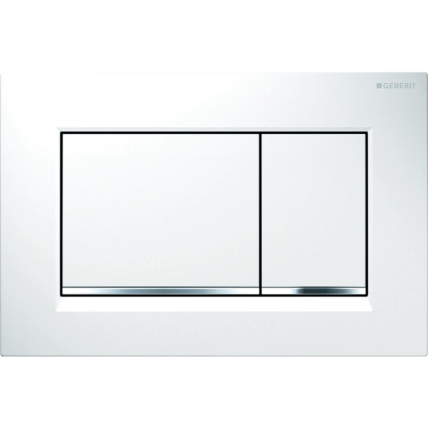 Geberit sigma 30 bedieningsplaat wit