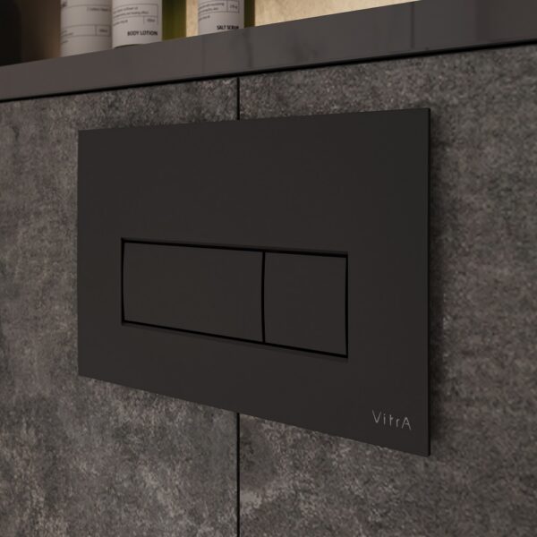 Vitra root v fix bedieningselement mat zwart 1