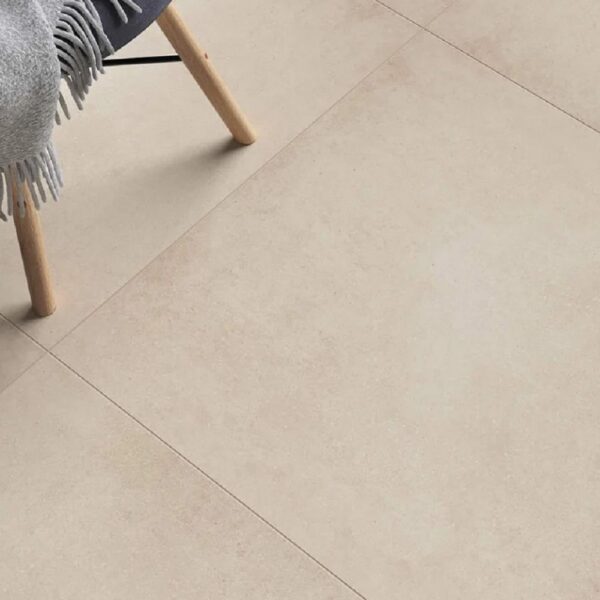 Darma White Mat Wit Cementlook Porseleinen Vloer en Wandtegel