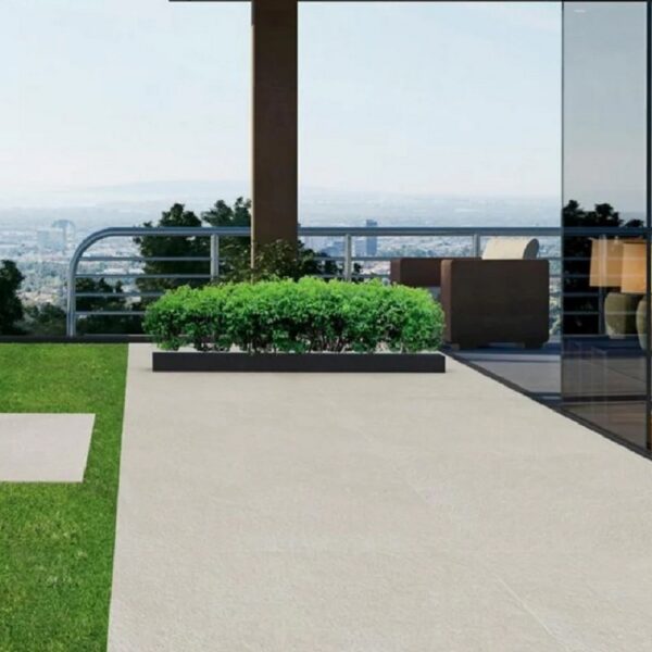 Falez Grey 80x80 cm Mat Grijs Steenlook Porseleinen Vloer en Wandtegel