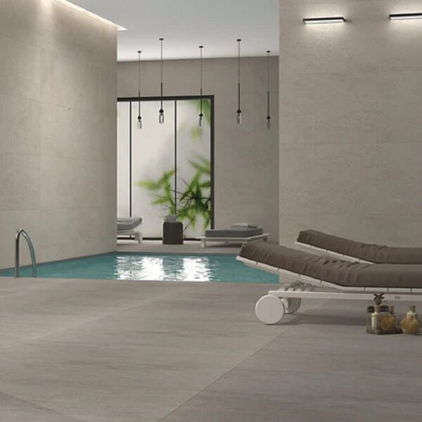 Leonardo Grey Mat Grijs Betonlook Vloer en Wandtegel 5