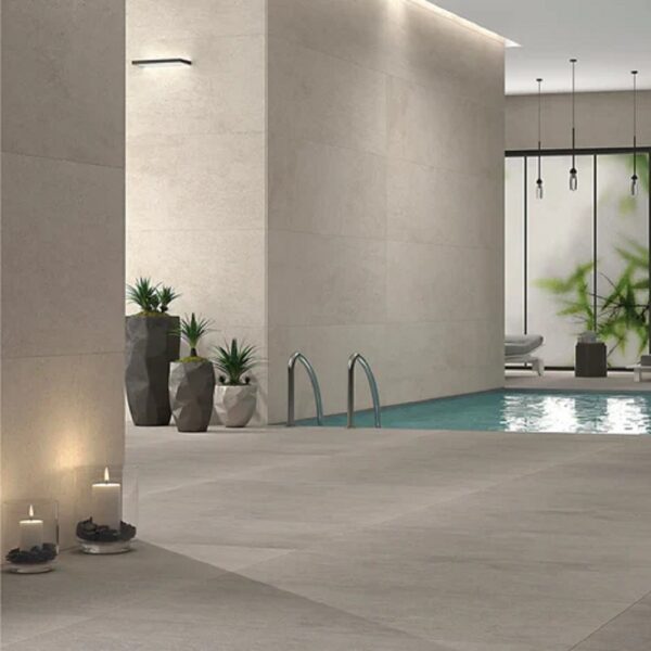 Leonardo Grey Mat Grijs Betonlook Vloer en Wandtegel 5