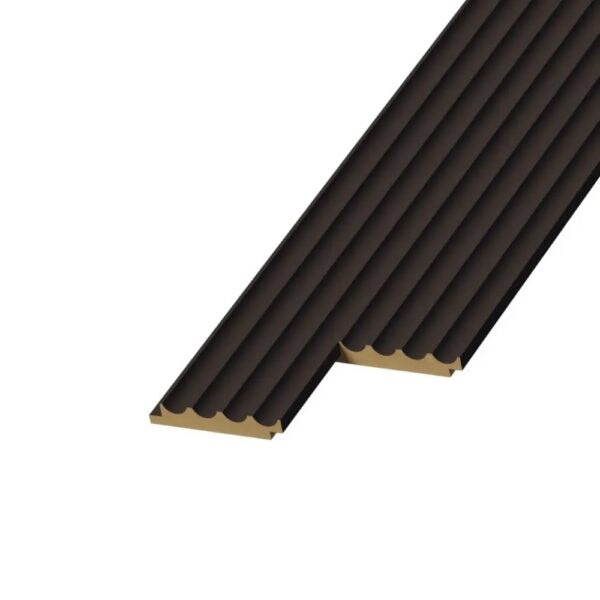 3D Decoratieve Wandpaneel MDF - WP08 - PM01 ANTRACIET ( 10,7x 280 cm )