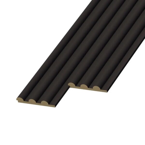 3D Decoratieve Wandpaneel MDF - WP09 - PM01 ANTRACIET ( 12,6 x 280 cm )
