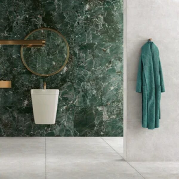 Seramiksan Galaxy Turquoise - 60x120 cm - Hoogglans Groen-Blauw Marmerlook - Vloer en Wandtegel-2