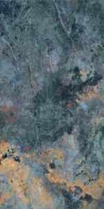 NG Kütahya Nebula Galaxy 60x120 cm Lappato Blauw Marmerlook Vloer en Wandtegel