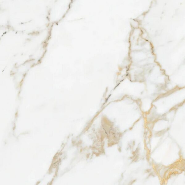 Seramiksan Gold Calacatta 60x120 cm Hoogglans Goud Marmerlook Vloer en Wandtegel