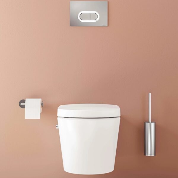 VitrA Nest Rim Ex Wandcloset met Geïntegreerde Warm en Koud Bidetkraan