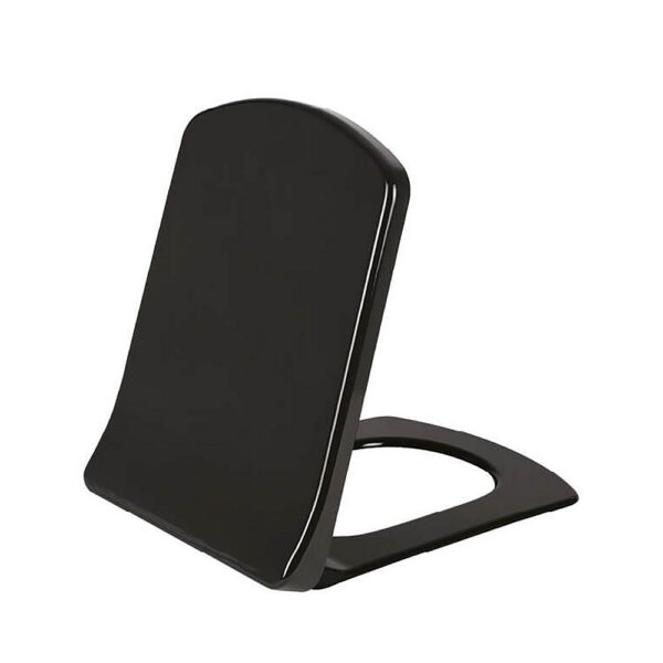 Creavit Lara WC Bril Softclose Toiletzitting met Quick Release RVS Scharnieren Houtskool
