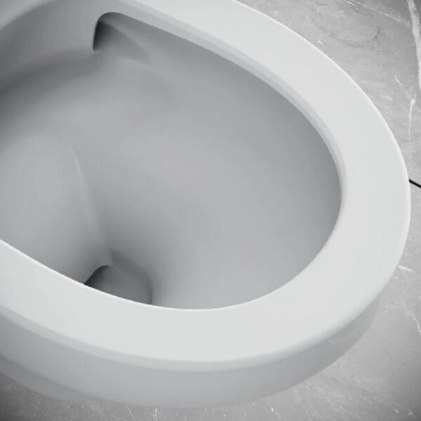 Creavit Nora Wandtoilet met Bidetfunctie Tornado Spoelsysteem Randloos Glanzend Wit