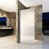 Luxe Spiegelglas Inloopdouche Wand 8 mm 80x200 cm Veiligheidsglas met Antikalk Coating