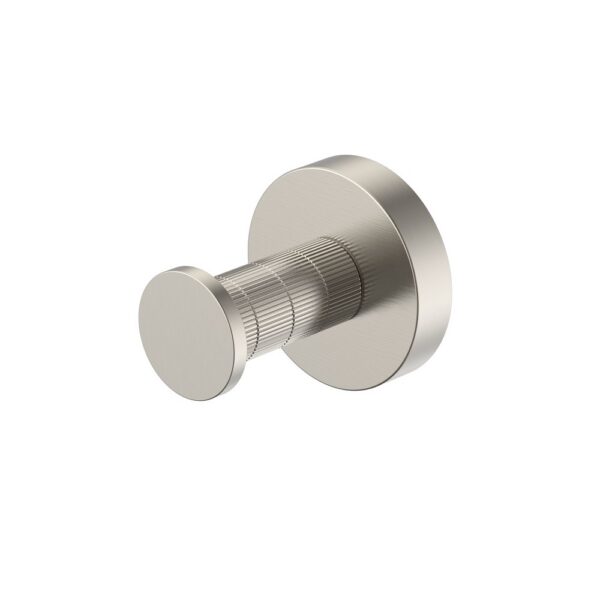 STRIA RVS Wandhaak Met Ribbelstructuur Geborsteld RVS