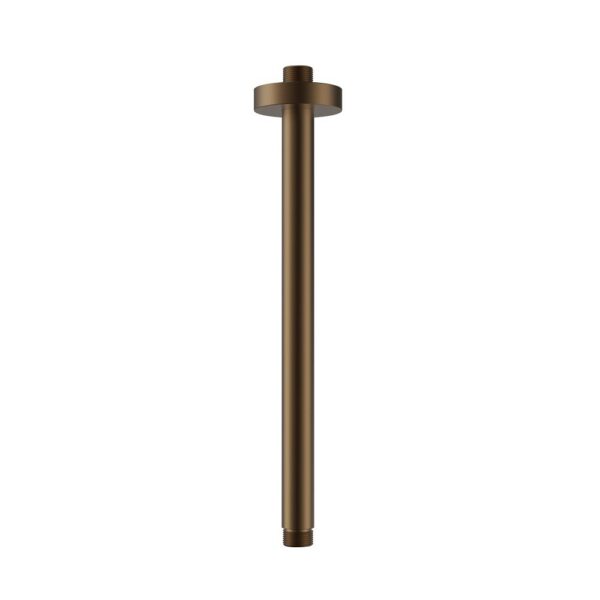 UNIFORMA Douchearm Plafondbevestiging 30 cm Bruin Brons
