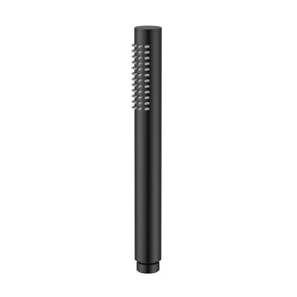 UNIFORMA Handdouche Rond 1 Stand RVS Ø21 cm Mat Zwart