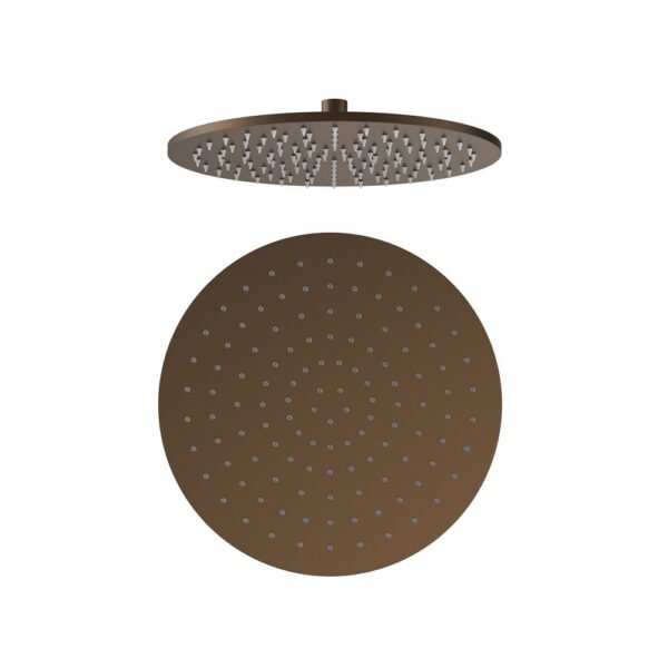 UNIFORMA Ronde Hoofddouche 30 cm Bruin Brons Luxe Regendouche