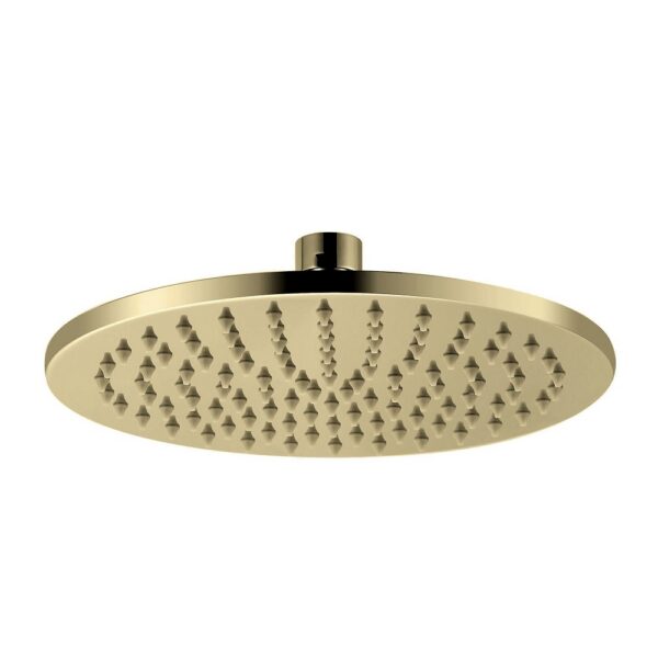 UNIFORMA Ronde Hoofddouche 30 cm Geborsteld Goud Luxe Regendouche
