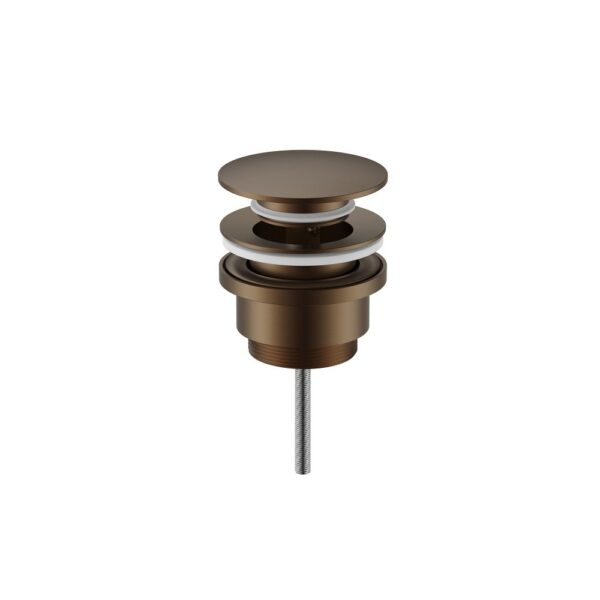 Uniforma Afvoerplug Click Waste Bruin Brons (PVD)
