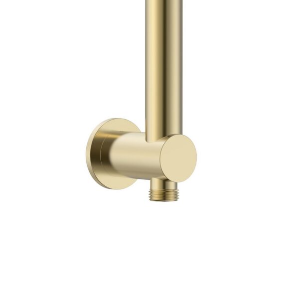 Uniforma Douchestang met Wateraansluiting 69 cm Geborsteld Goud