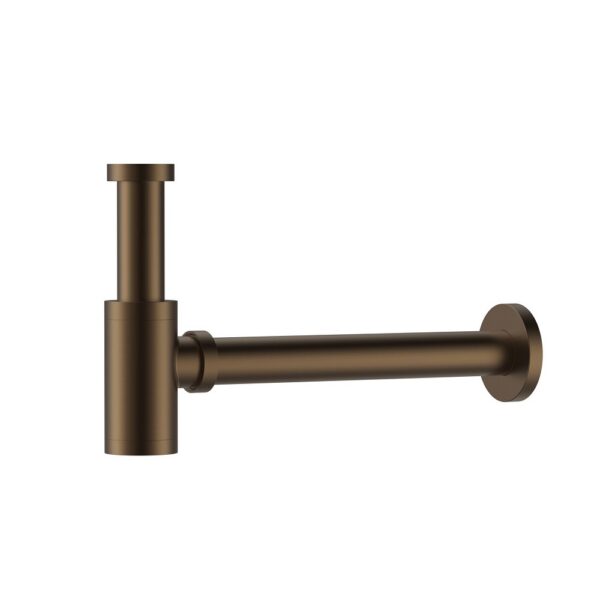 Uniforma Sifon voor Wastafel en Fontein Bruin Brons (PVD)