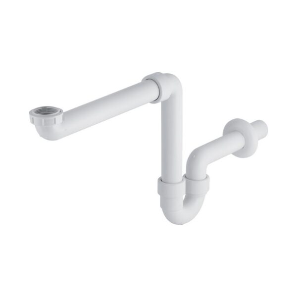 Geberit Buissifon voor Wastafel Plaatsbesparend Horizontale Afvoer