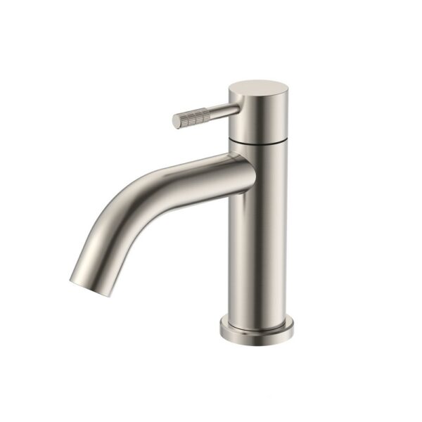 STRIA Koudwaterkraan Luxe Hendel met Verfijnde Ribbelstructuur Geborsteld RVS
