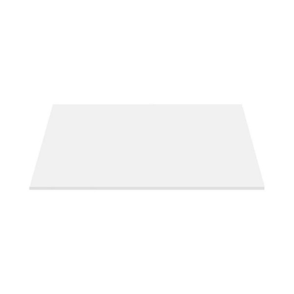 Solid Surface Wastafelblad 77 cm Mat Wit Wastafeltablet voor Badkamermeubel