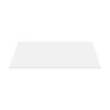 Solid Surface Wastafelblad 99x45,5x1 cm Mat Wit Wastafeltablet voor Badkamermeubel